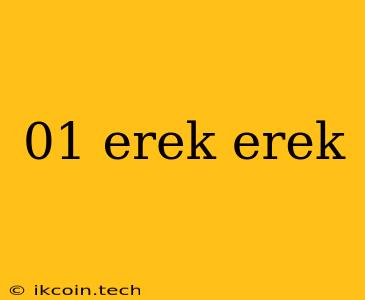 01 Erek Erek