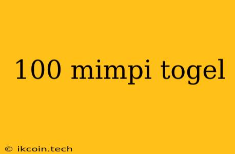 100 Mimpi Togel