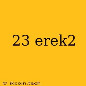 23 Erek2