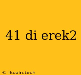 41 Di Erek2