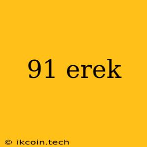 91 Erek