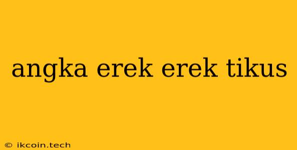 Angka Erek Erek Tikus