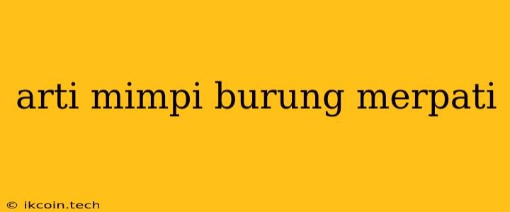 Arti Mimpi Burung Merpati