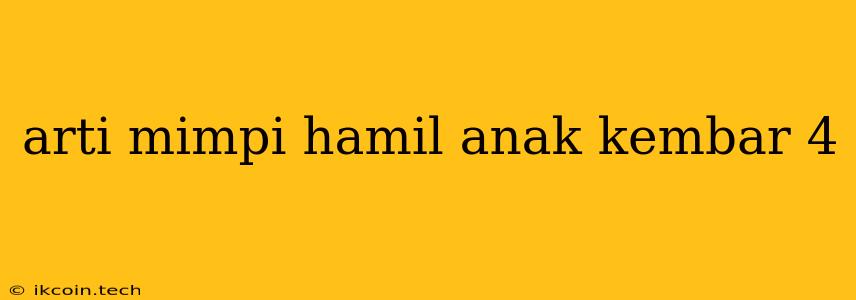 Arti Mimpi Hamil Anak Kembar 4