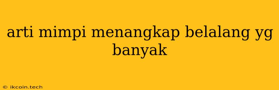 Arti Mimpi Menangkap Belalang Yg Banyak